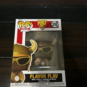 Funko Pop! Rocks Flavor Flav with Gold Helmet